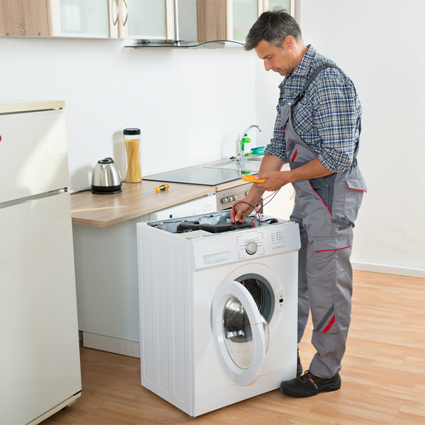 can you walk me through the steps of troubleshooting my washer issue in West Hampton Dunes New York